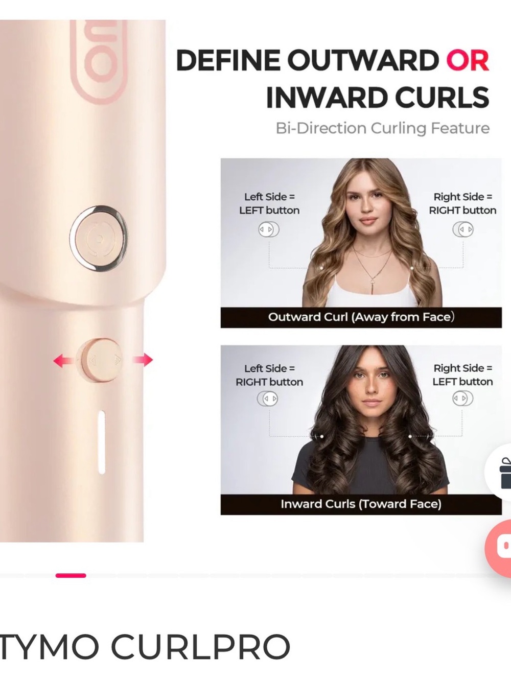 tymo curl pro rose gold - Picture 5 of 5